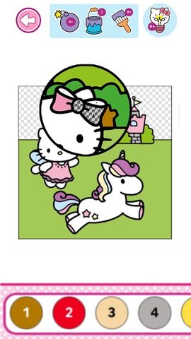 Screenshot 4: Hello Kitty: Coloring Book