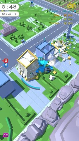 Screenshot 1: Destruction.io