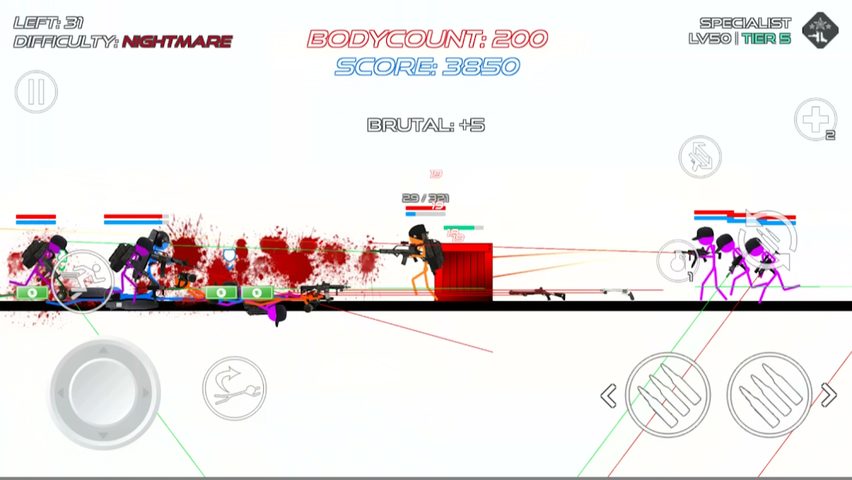 Screenshot 1: Stick Warfare: Blood Strike