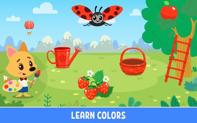 Screenshot 8: Learn colors and shapes, 123 numbers for kids!