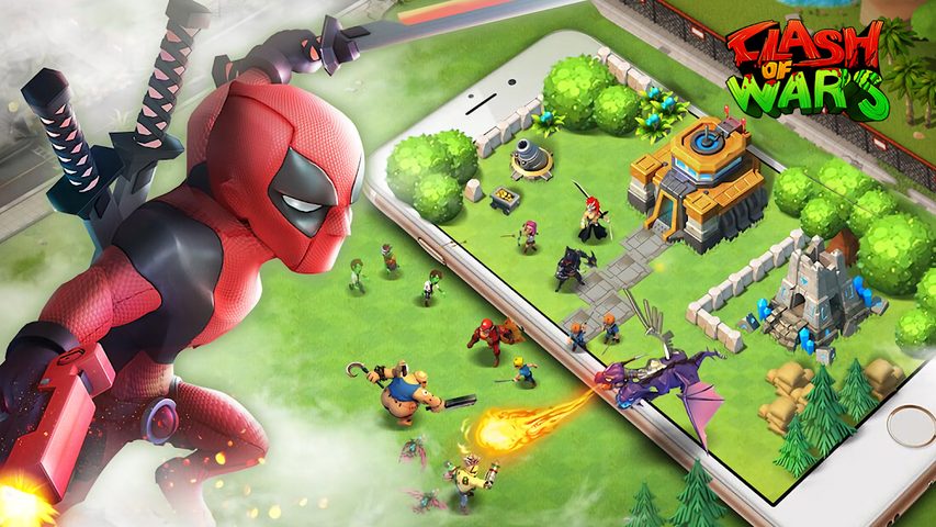 Screenshot 1: Clash of Warpath: Wild Rift - Hero LoL Mobile