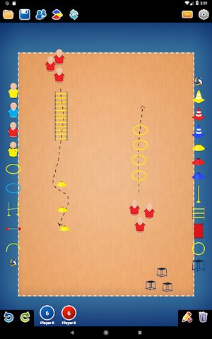 Screenshot 10: Coach Tactic Board: Volley