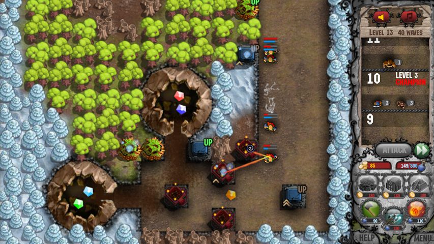 Screenshot 7: Cursed Treasure Tower Defense