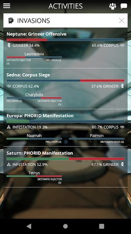 Screenshot 6: Warframe Companion