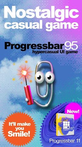 Screenshot 1: Progressbar95 - casual game