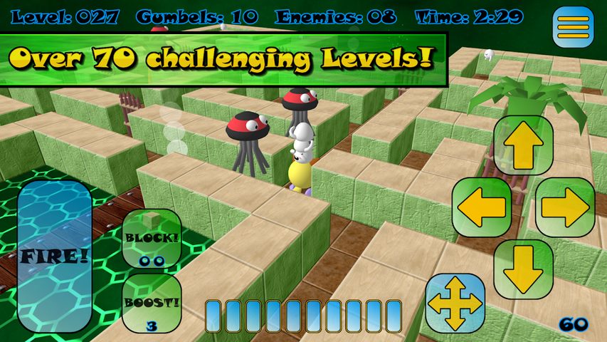 Screenshot 21: Gumbelmon: 3D Labyrinth Classic Arcade Maze Run