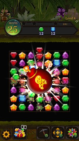 Screenshot 6: Secret Jungle - Match 3 Jewels