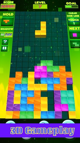 Screenshot 8: Tetra Block 3D Blitz Puzzle