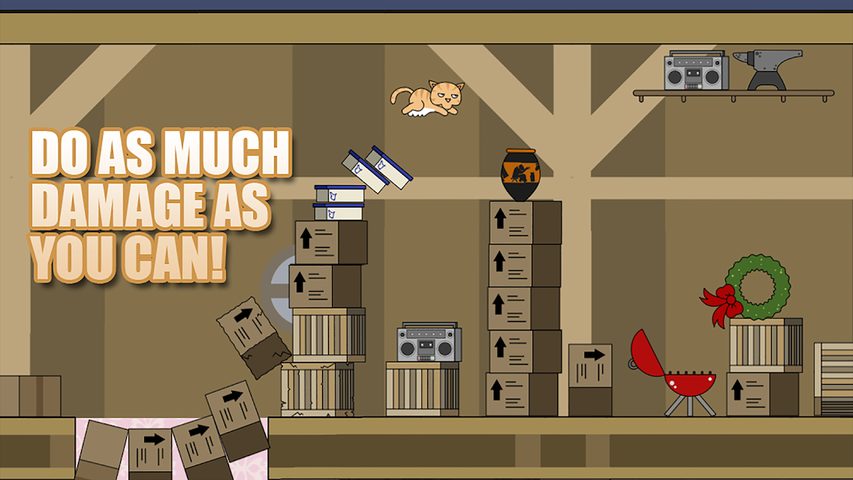 Screenshot 3: Clumsy Cat