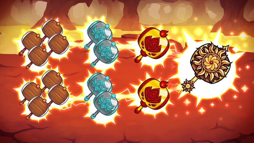 Screenshot 3: Hammer Hero - Idle RPG