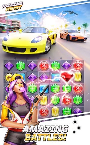Screenshot 1: Puzzle Heist: Epic Action RPG