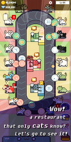 Screenshot 1: Cat Restaurant!