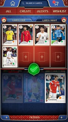 Screenshot 2: FIFA World Cup Trading App