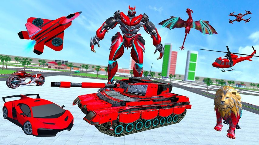 Screenshot 1: Tank Robot Transform War 2021