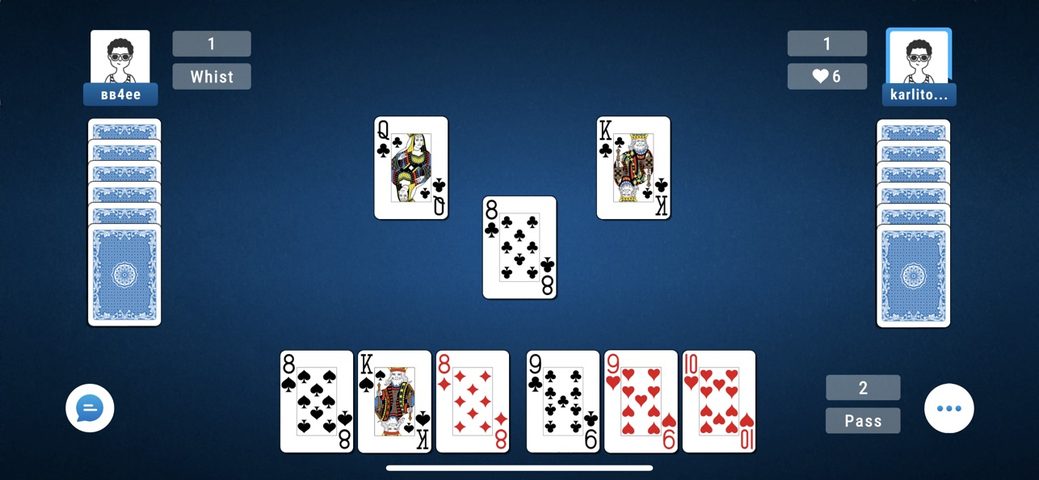 Screenshot 1: Preferans: Classic Card Game 4+