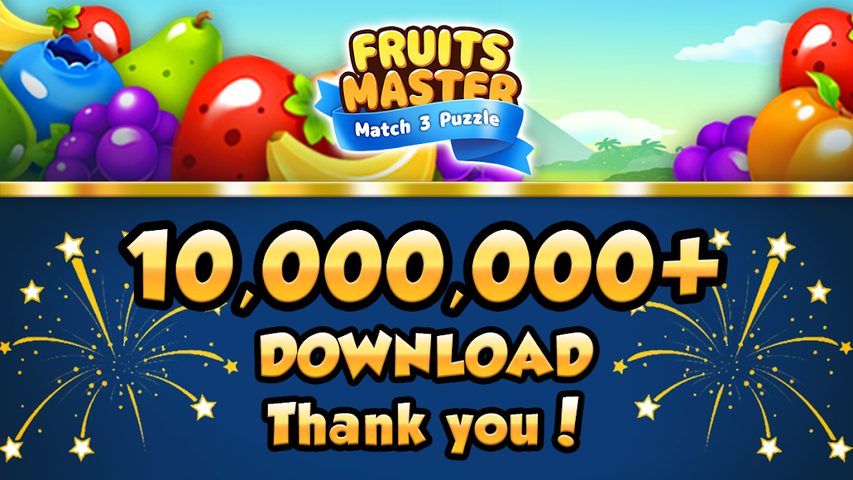 Screenshot 1: Fruits Master® - Match 3