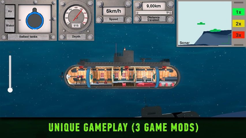 Screenshot 3: Submarine Games: Warships Inc