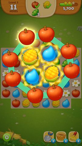 Screenshot 2: Garden Harvest Link Match