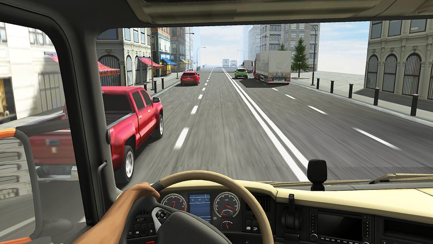 Screenshot 3: Truck Racer