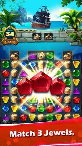 Screenshot 1: Jewels Fantasy Legend