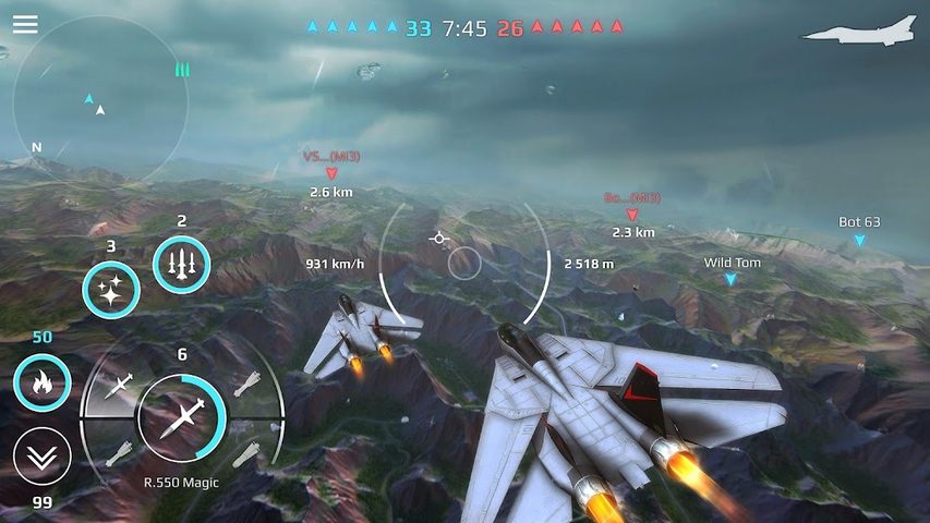 Screenshot 4: Sky Combat: War Planes Online