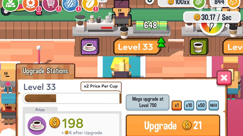 Screenshot 7: Idle Coffee Corp
