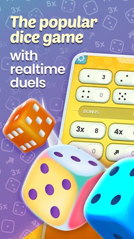 Screenshot 1: Golden Roll: The Yatzy Dice Ga