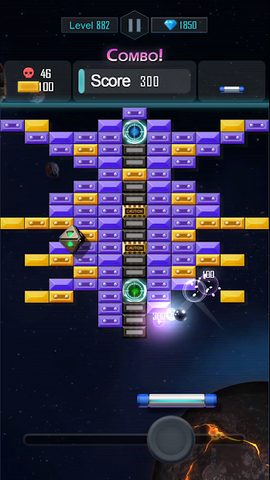 Screenshot 3: Bricks Breaker Begins