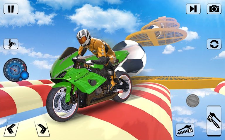 Screenshot 8: Bike Impossible Tracks Race: 3D Motorcycle Stunts