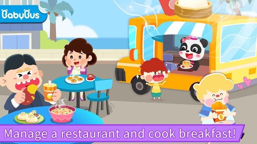 Screenshot 6: Baby Panda's Breakfast Cooking