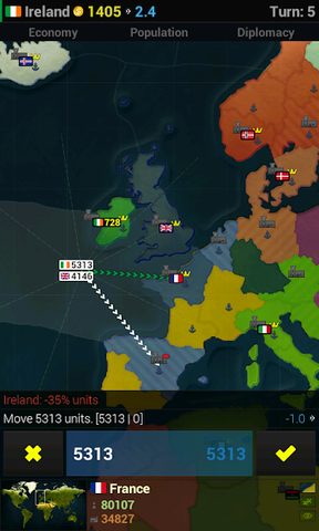Screenshot 1: Age of History Lite