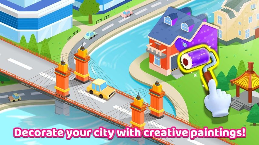 Screenshot 5: Baby Panda's City Buildings