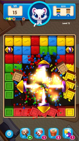 Screenshot 3: Pop Blocks: Cube Blast