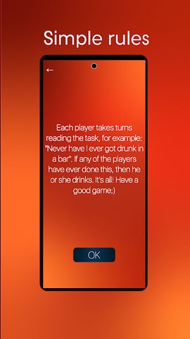 Screenshot 12: Never Have I Ever - drinking game for company
