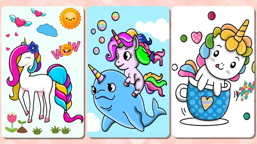 Screenshot 15: Unicorn Coloring Book & Unicorn Games for Girls