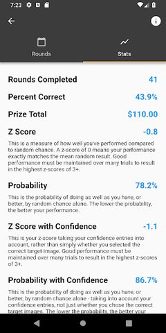 Screenshot 4: Remote Viewing Tournament - Learn ESP & Win Prizes
