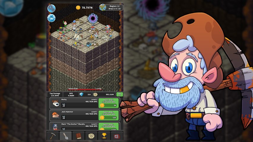 Screenshot 6: Tap Tap Dig - Idle Clicker Game