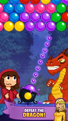 Screenshot 4: Classic Bubble Shooter Retro