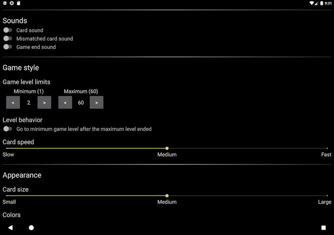 Screenshot 22: Oya: Alzheimer Games, Match Pairs