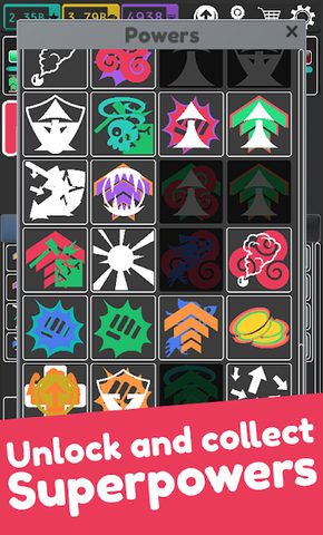 Screenshot 5: Idle Superpowers