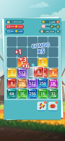 Screenshot 3: Jewel Number Mania: Merge Game