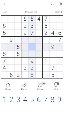 Screenshot 4: Sudoku - Classic Sudoku Puzzle