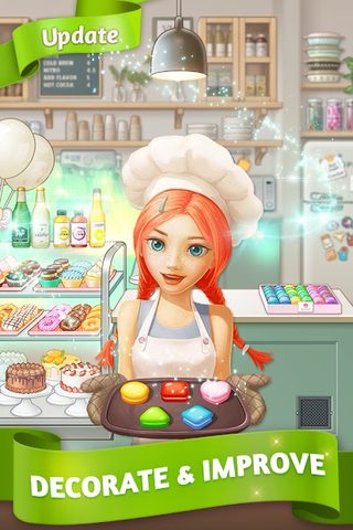 Screenshot 1: Cake Cooking POP : Match3
