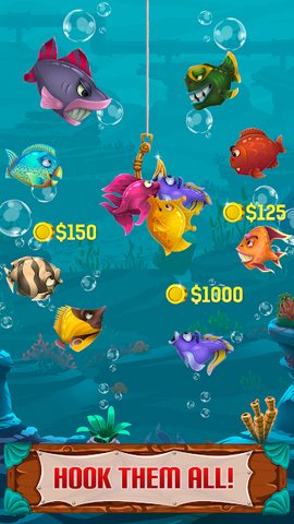 Screenshot 2: Idle Fishing Game. Catch fish.