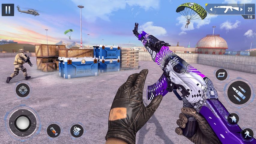 Screenshot 3: FPS Gun Shooting Games offline