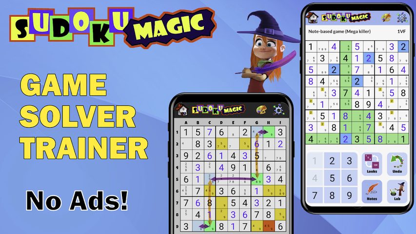 Screenshot 1: Sudoku Magic - Ad Free