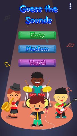 Screenshot 1: Guess the sounds