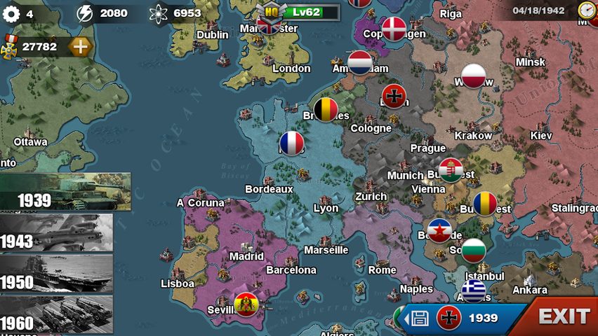Screenshot 8: World Conqueror 3-WW2 Strategy