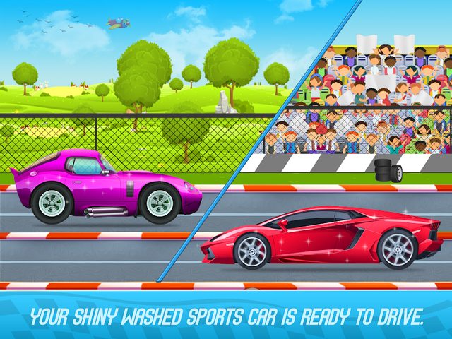 Screenshot 6: Kids Sports Car Wash Garage