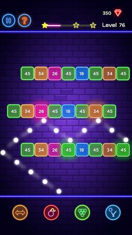 Screenshot 6: Brick Breaker - Neon Bricks